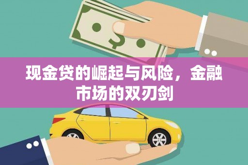 长顺现金贷的崛起与风险，金融市场的双刃剑