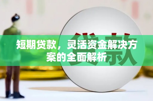 赵县短期贷款，灵活资金解决方案的全面解析