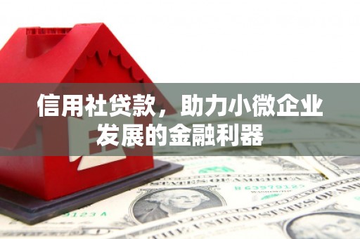 二连浩特信用社贷款，助力小微企业发展的金融利器