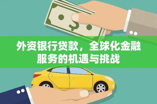 项城外资银行贷款，全球化金融服务的机遇与挑战