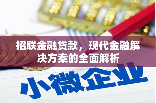 务川招联金融贷款，现代金融解决方案的全面解析