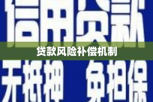 双鸭山贷款风险补偿机制