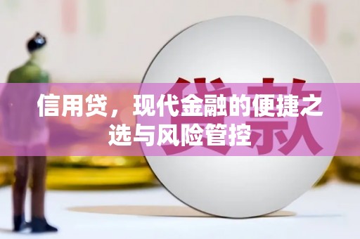 乌马河信用贷，现代金融的便捷之选与风险管控