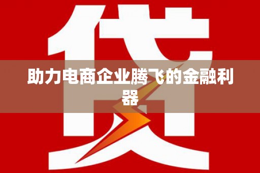 紫阳助力电商企业腾飞的金融利器