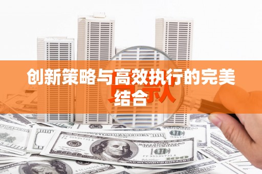 洮北创新策略与高效执行的完美结合